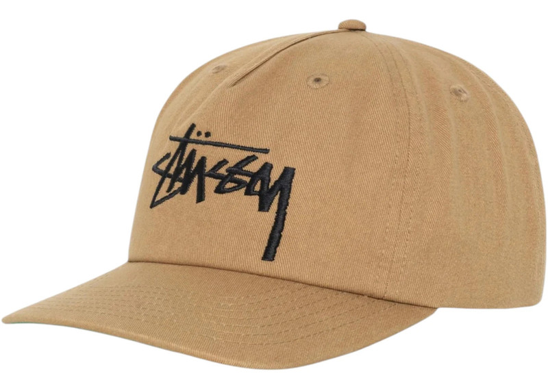 Stüssy Stussy Mid-Depth Big Stock Snapback (SS25) Tobacco outlook