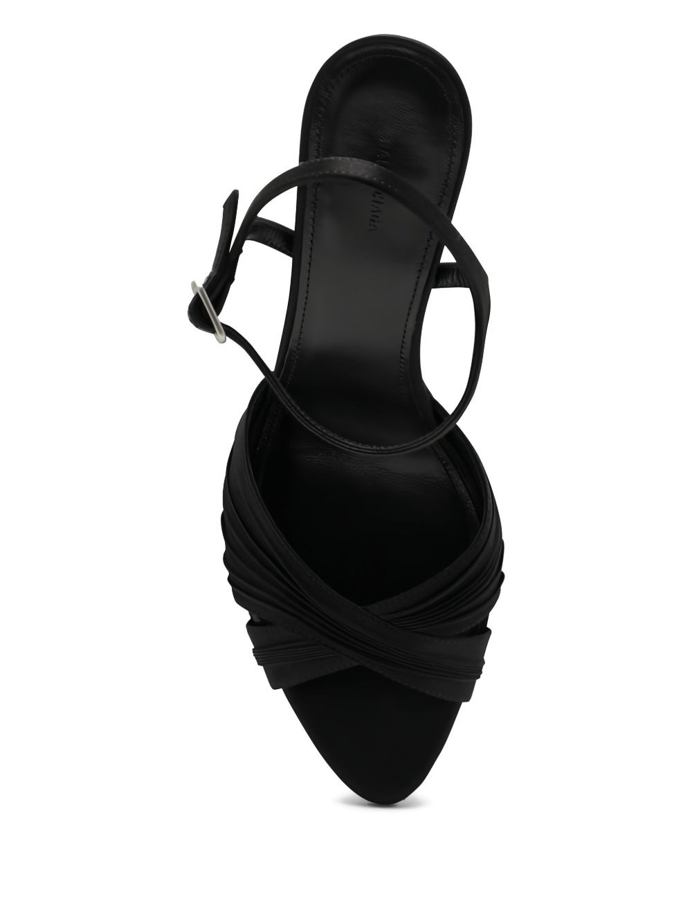 Plissé Dynas heeled sandals - 3