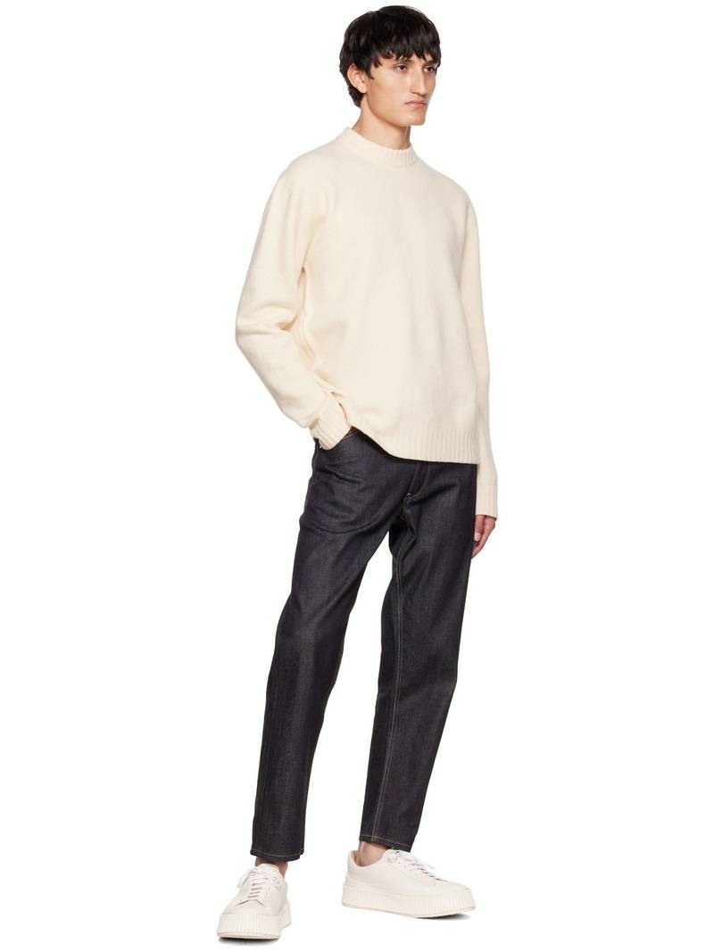 Jil Sander Beige Wool Sweater outlook