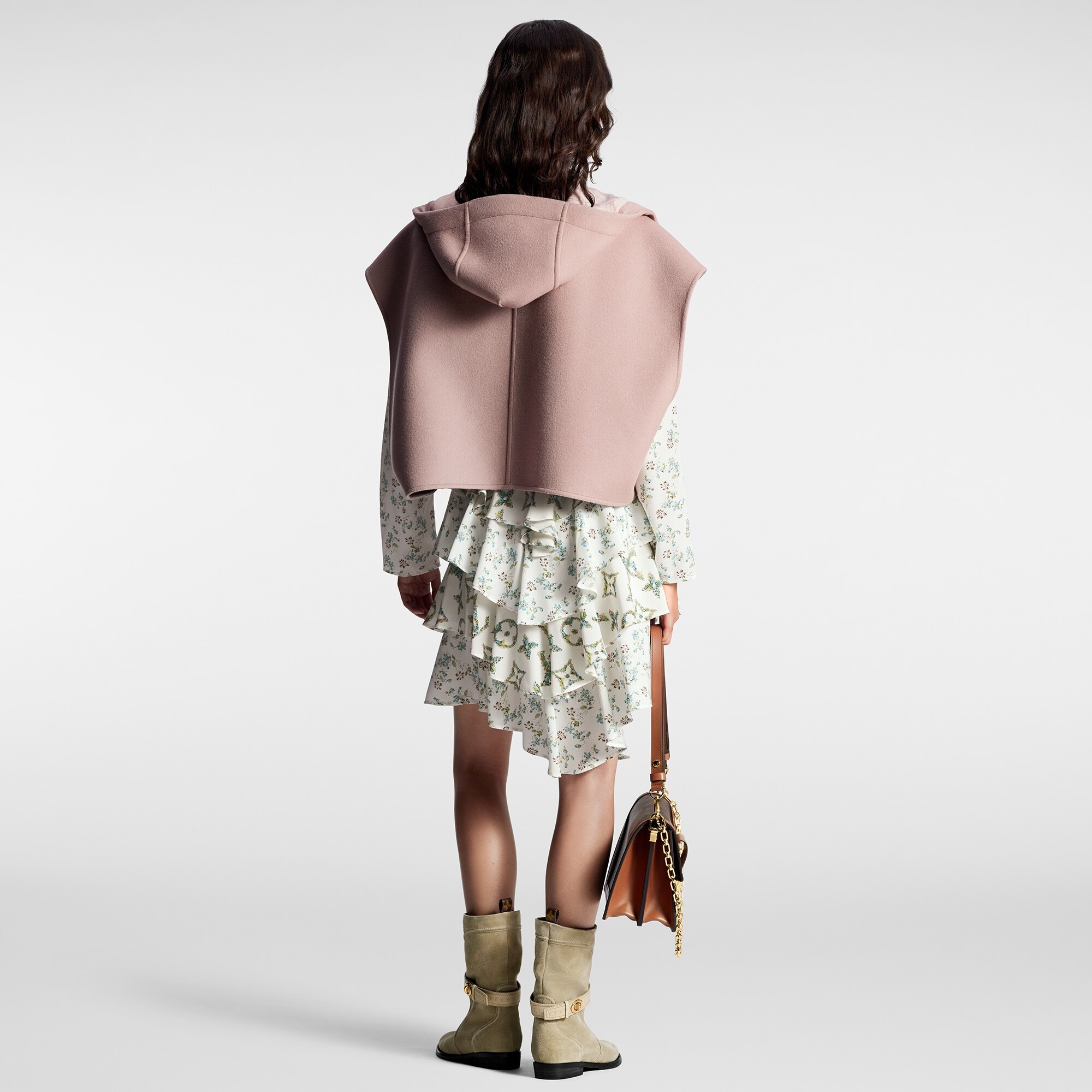 Double Face Open-Arm Jacket - 3
