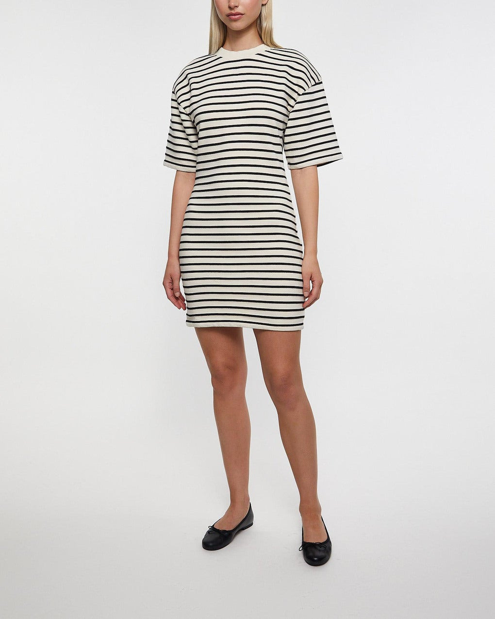 Dress Mona Vit/svart - 2