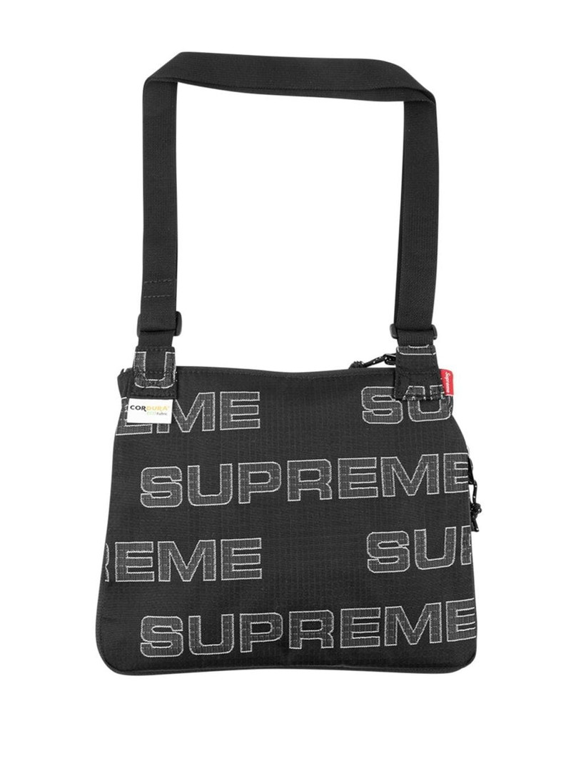 Supreme printed side bag outlook