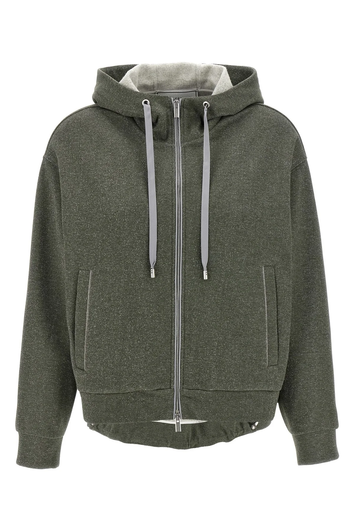 Lurex hoodie - 1