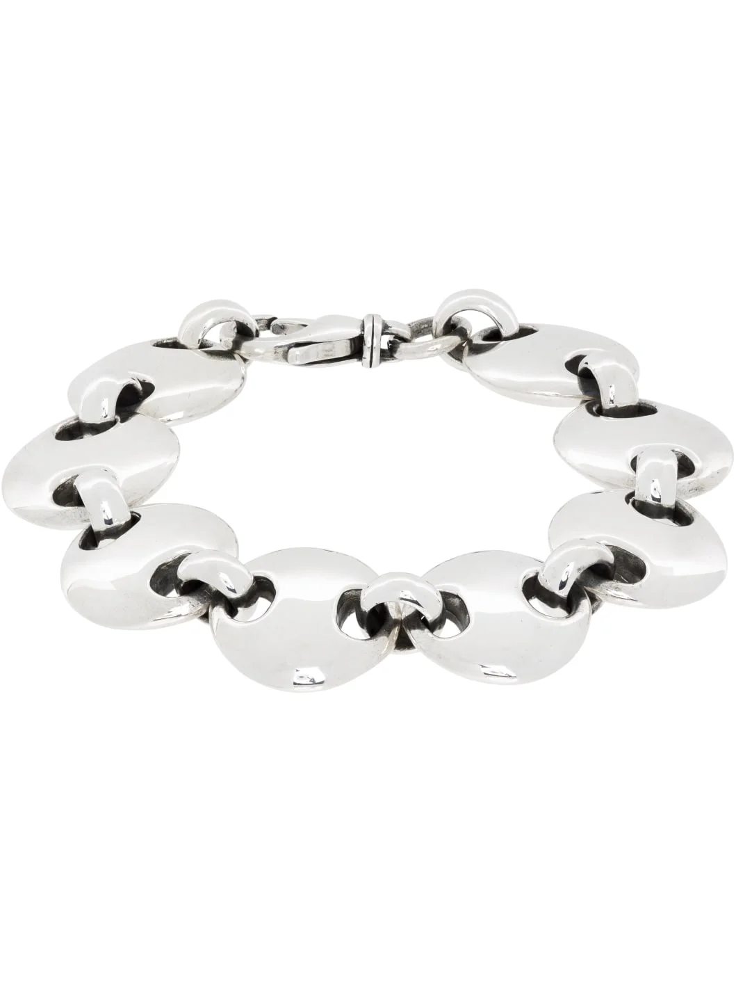 Large Circle Link Bracelet - 1