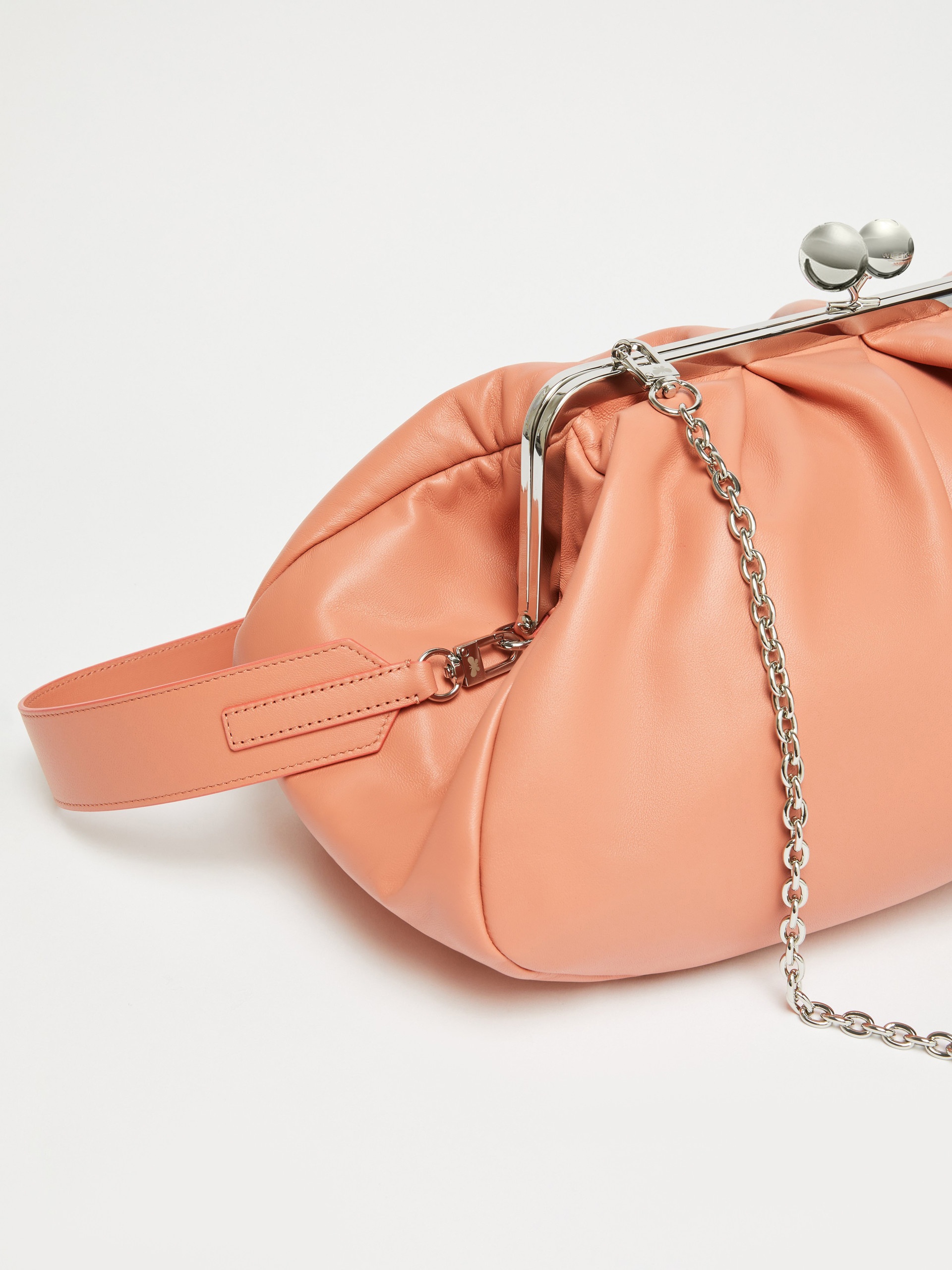 PROVINO Large Nappa leather Pasticcino Bag - 4
