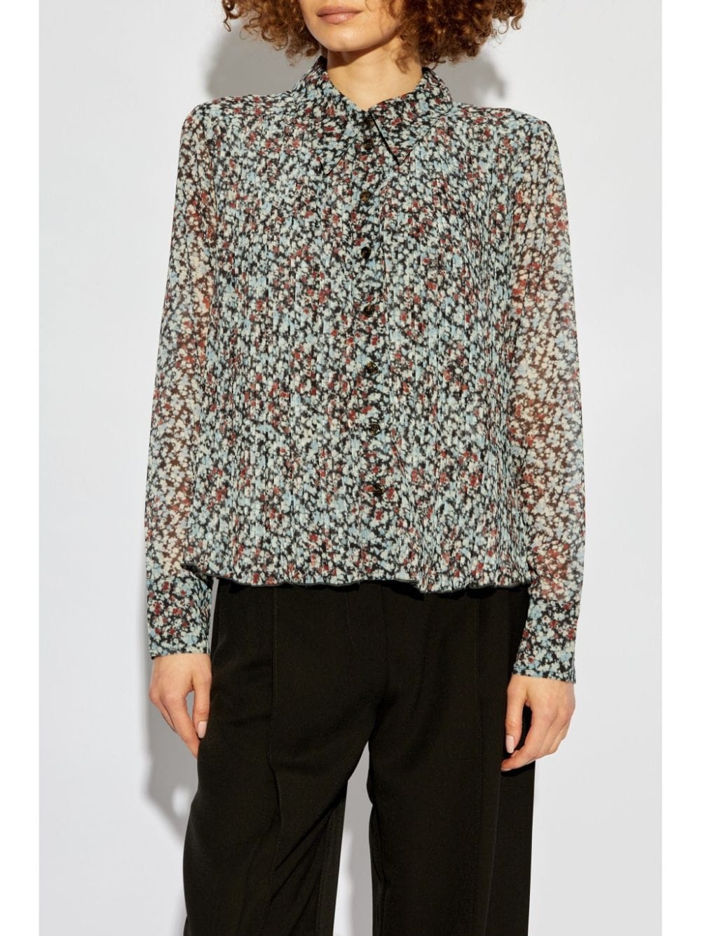 printed long-sleeve shirt - 3