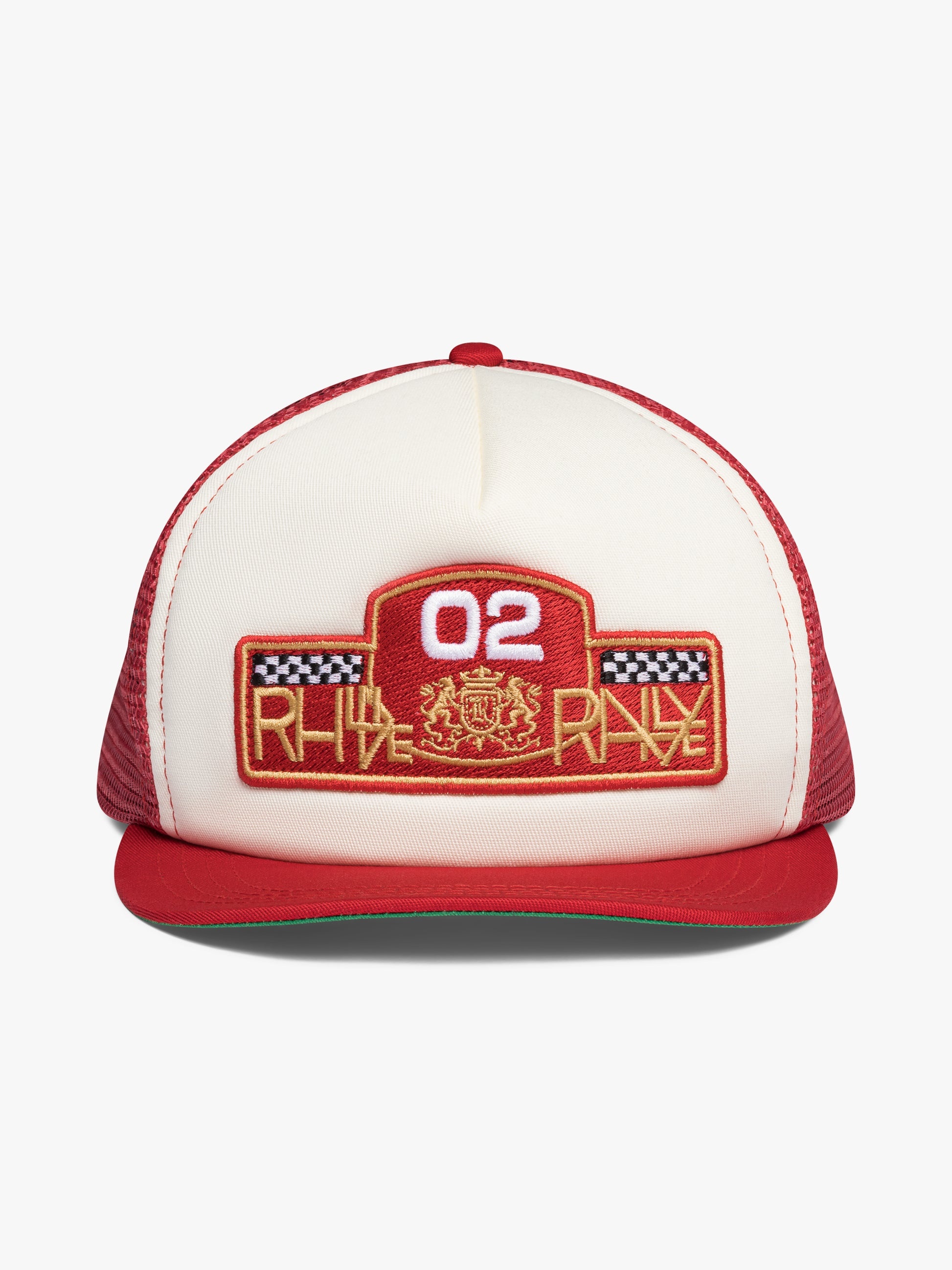 RHUDE RALLY PRIX TRUCKER HAT - 1