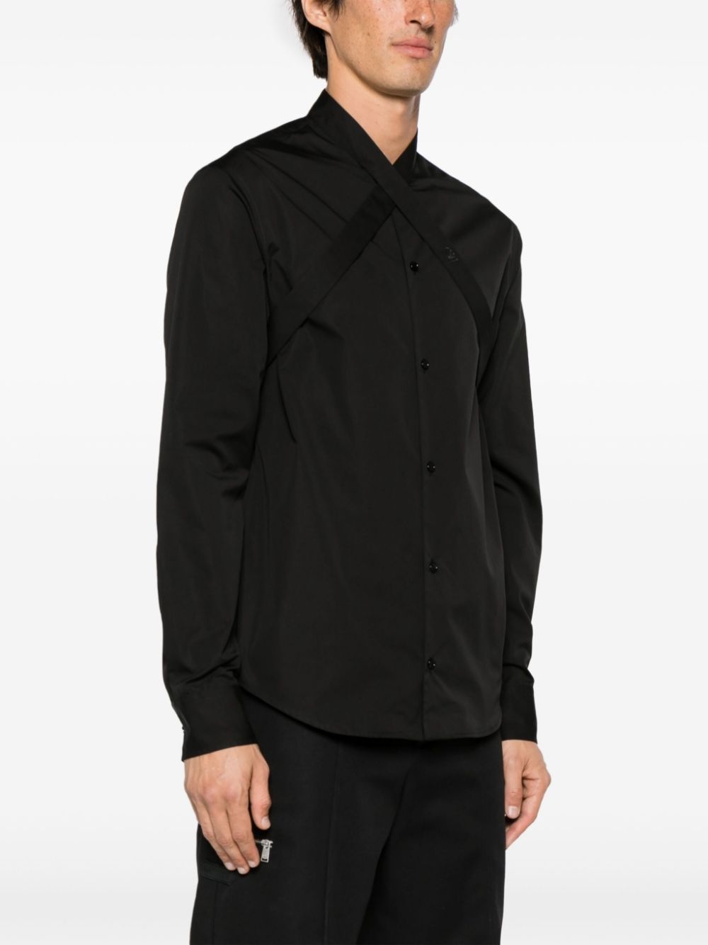 Duchesse-collar cotton shirt - 5