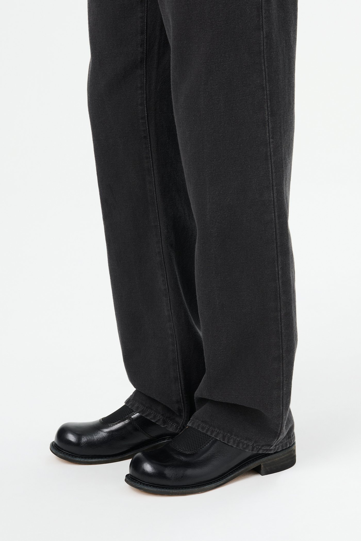 Naoto Shoe Deep Black Leather - 5