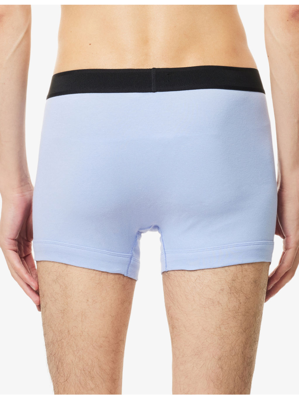 Branded-Waistband Cotton-Stretch Boxer Briefs - 3