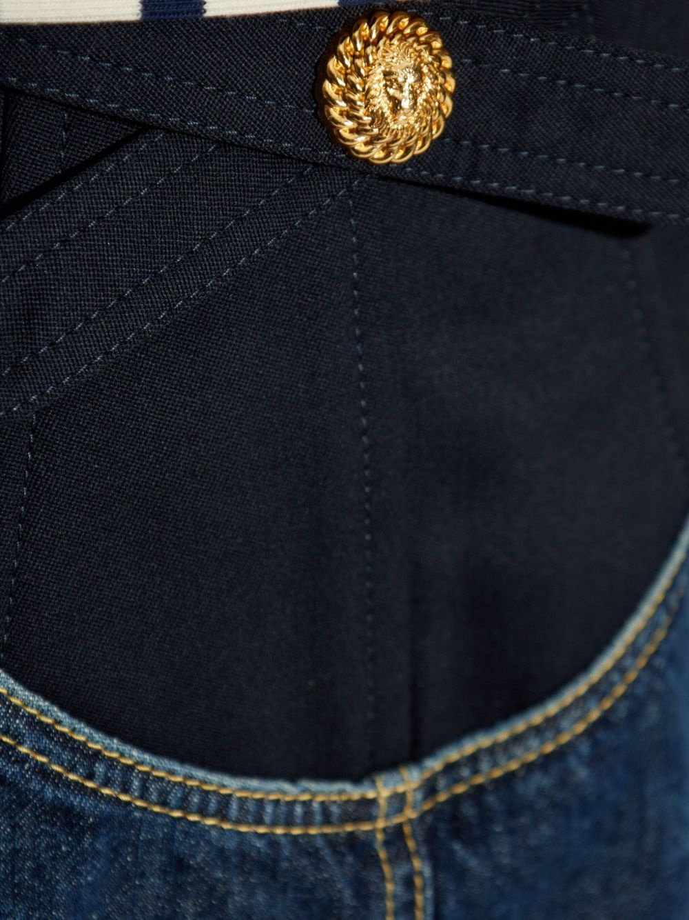 denim mini skirt - 5