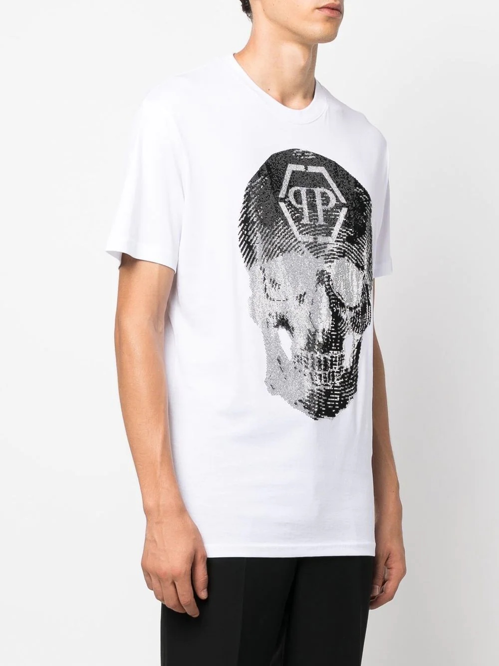 SS skull print T-shirt - 3