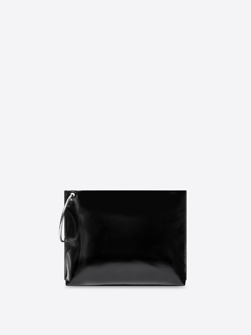 Dries Van Noten LEATHER RING CLUTCH outlook