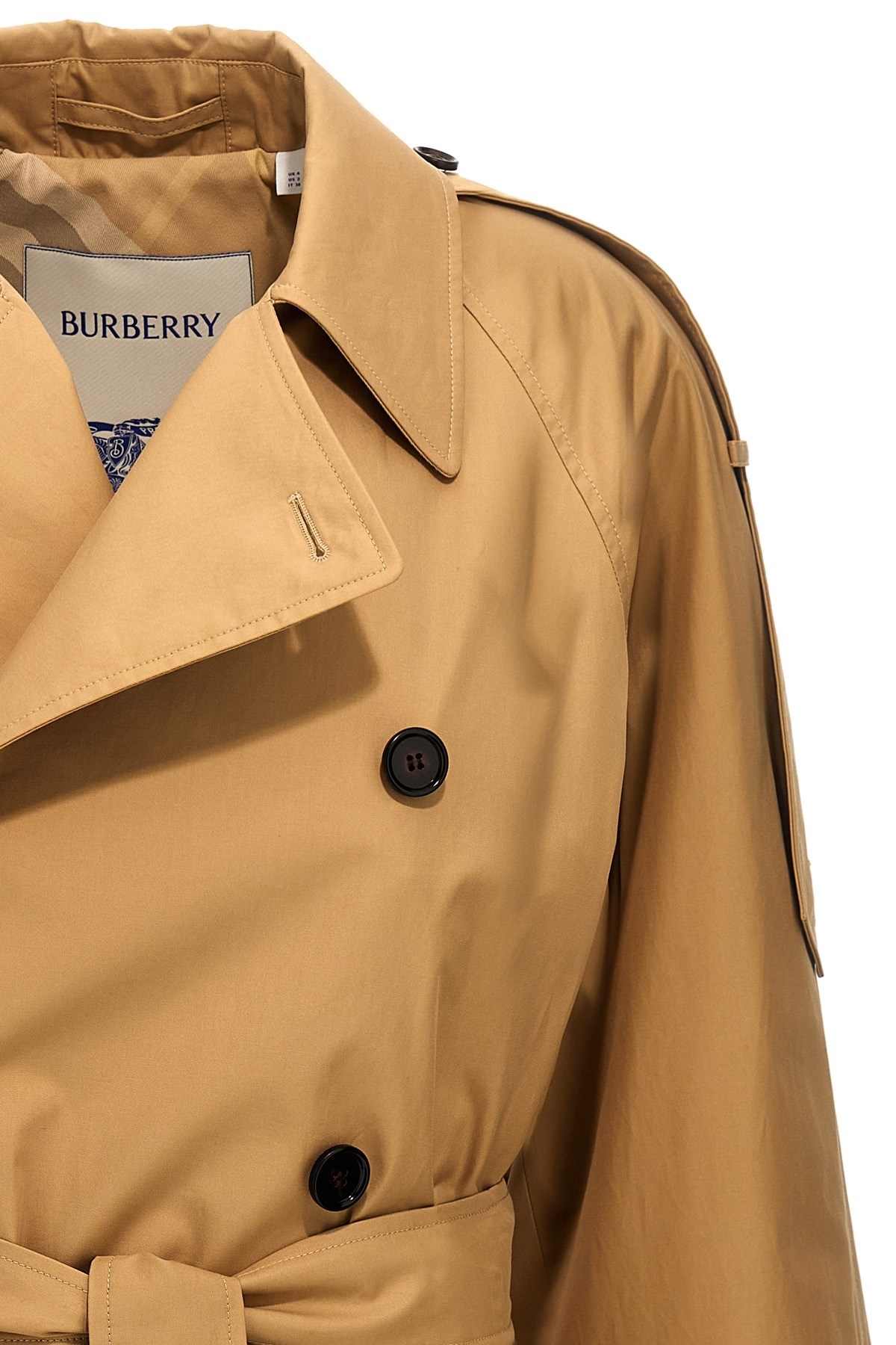 Burberry Double-breasted short trench coat | julianfashion
