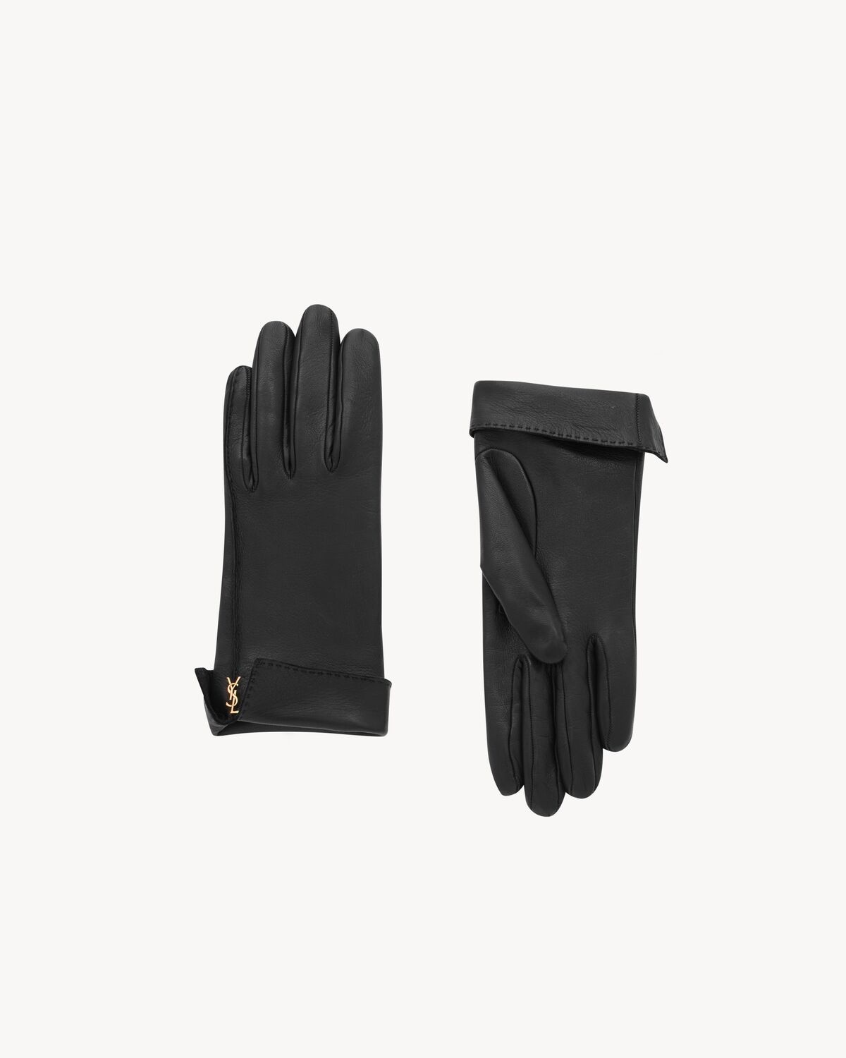 CASSANDRE GLOVES IN LEATHER - 2