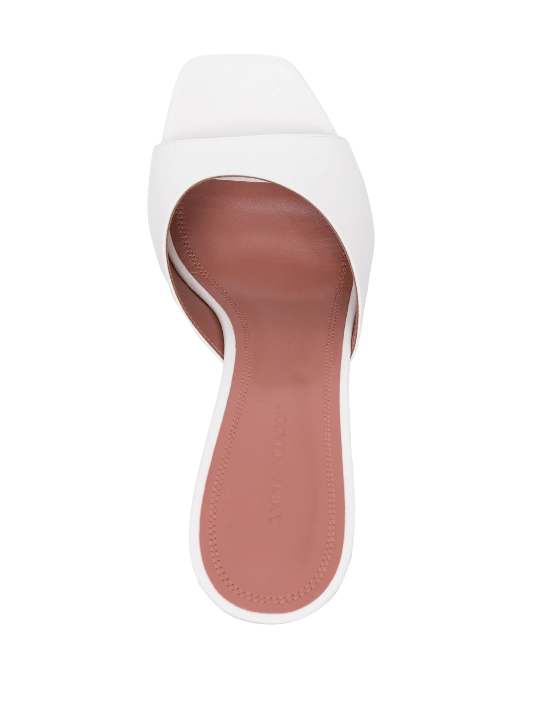 Lupita 95mm leather mules - 4