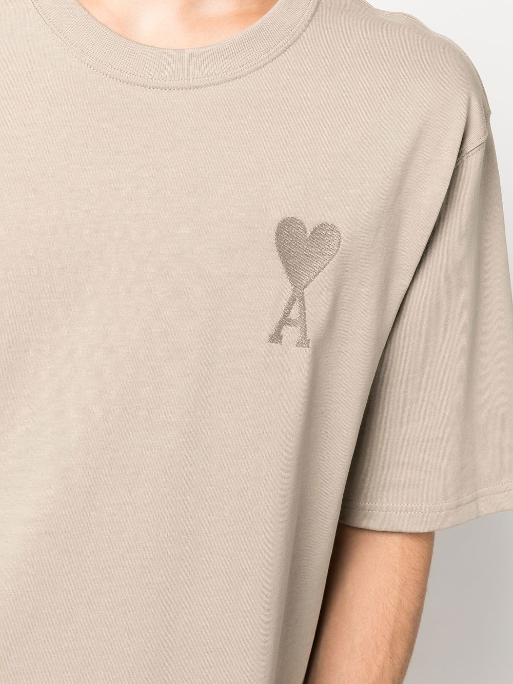 logo-embroidered T-shirt - 5