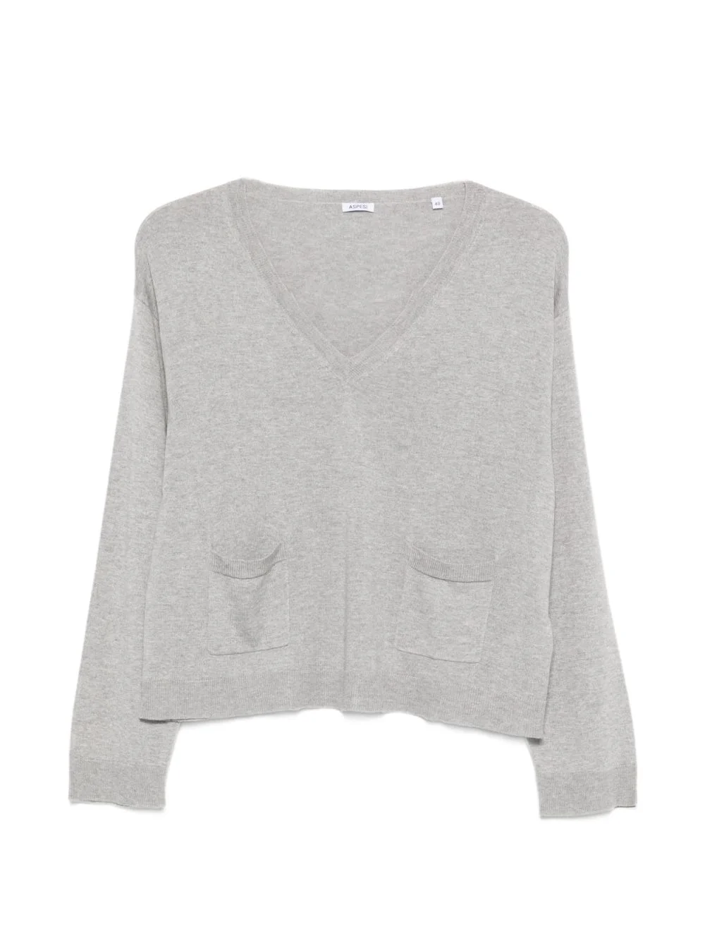 V-neck sweater - 1