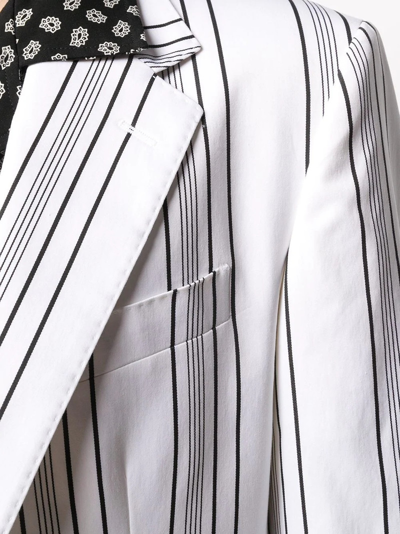 striped pattern blazer 5