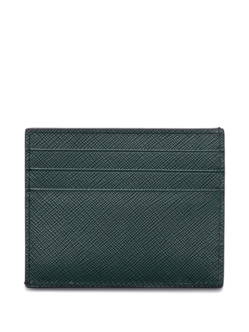 Prada Saffiano leather card holder outlook