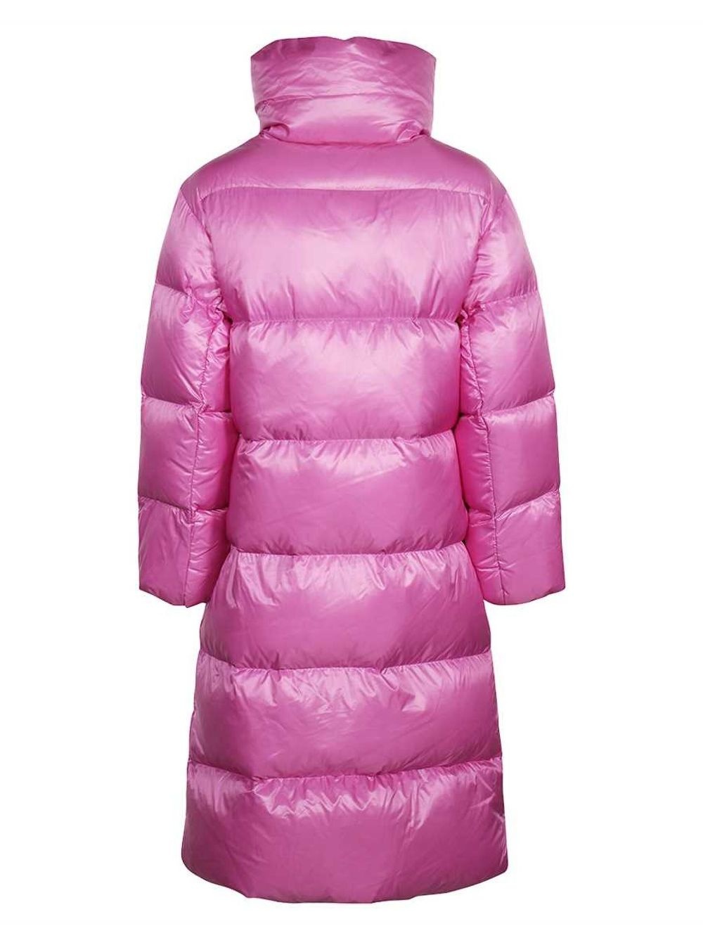 high-neck puffer coat - 2