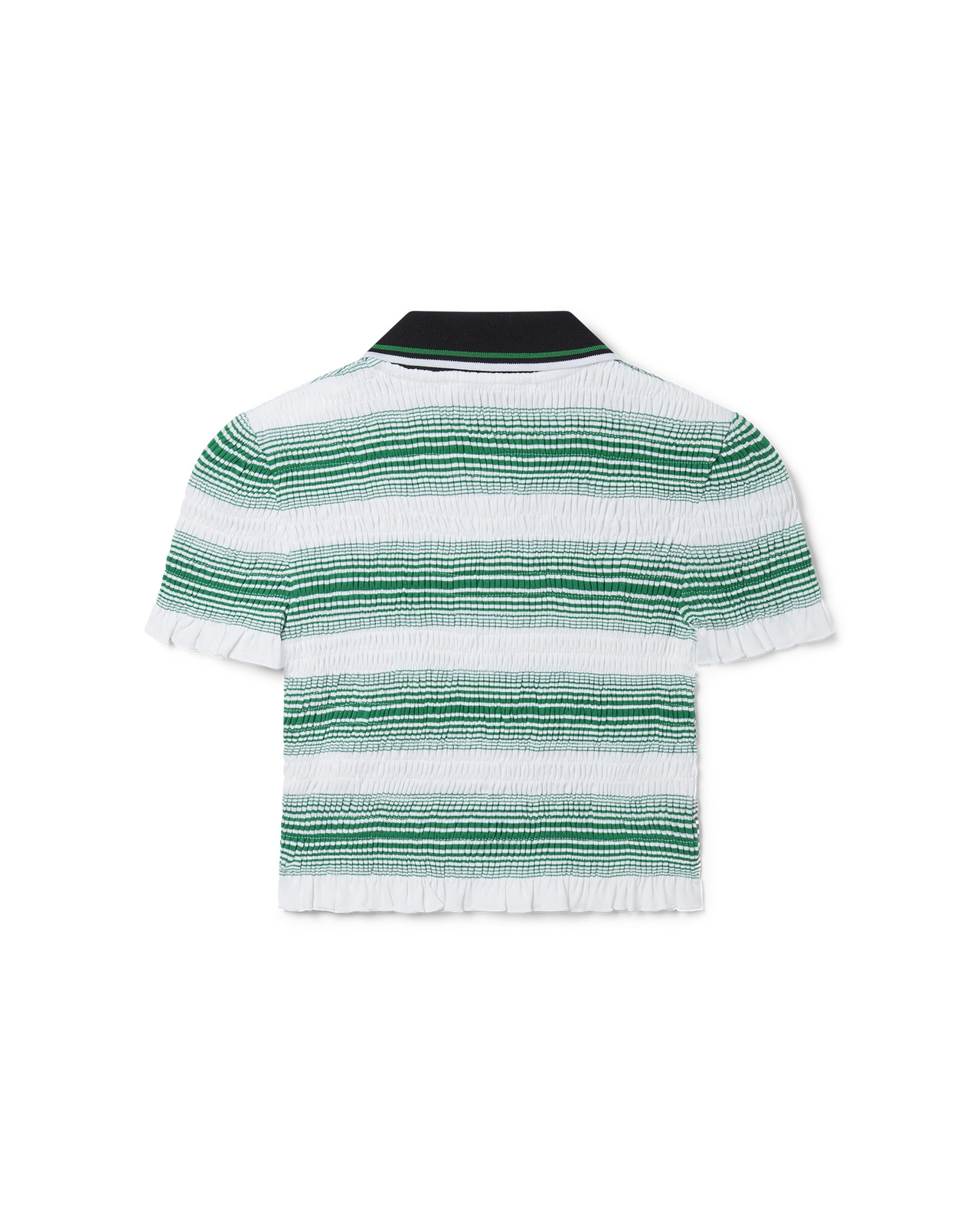 Gradient Striped Polo Top - 2