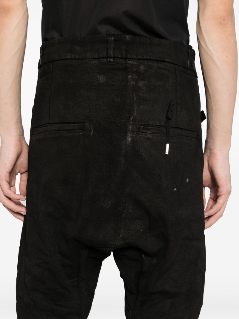 moulded drop-crotch jeans 5
