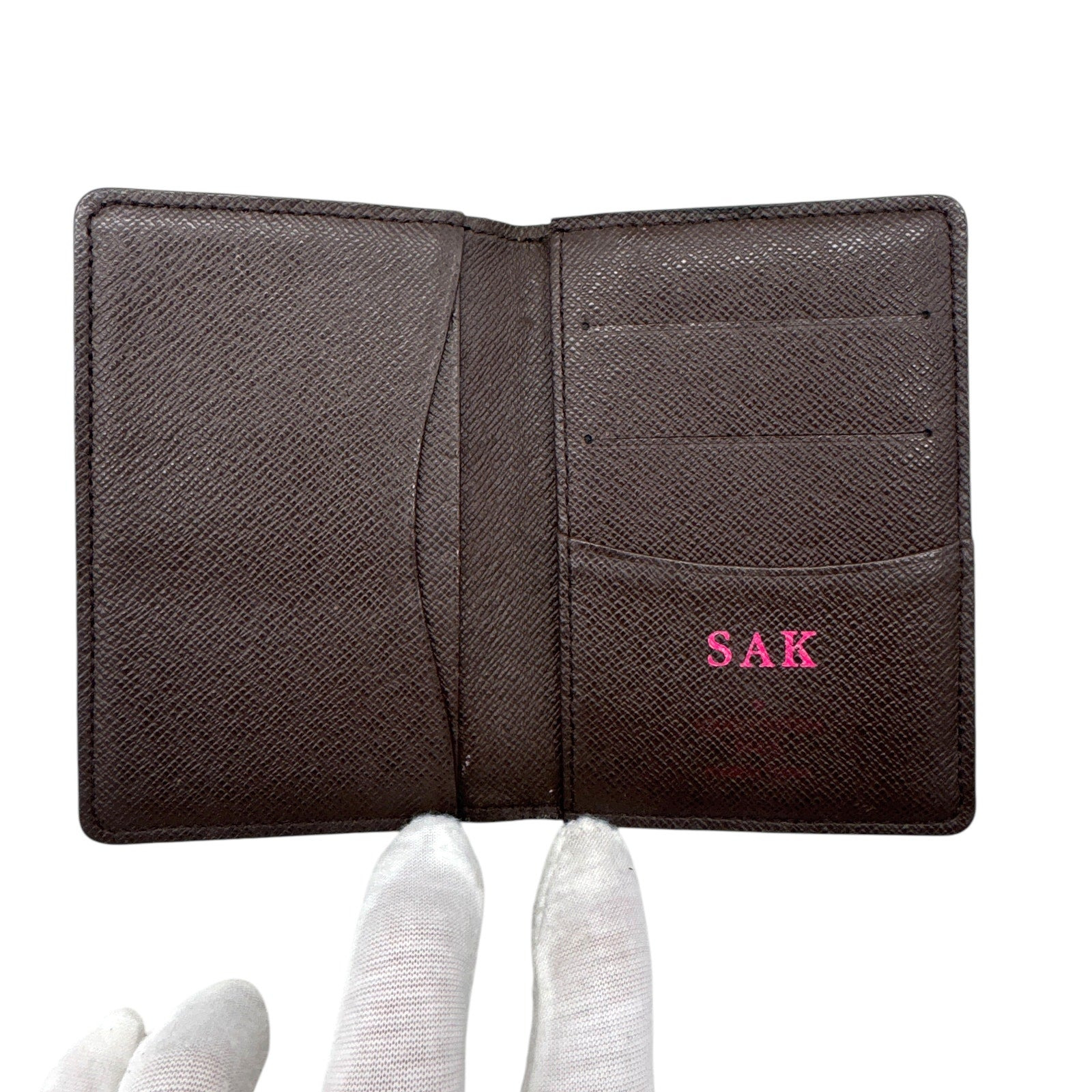 Louis Vuitton Pocket Organizer Card Wallet - Damier Ebene - 6