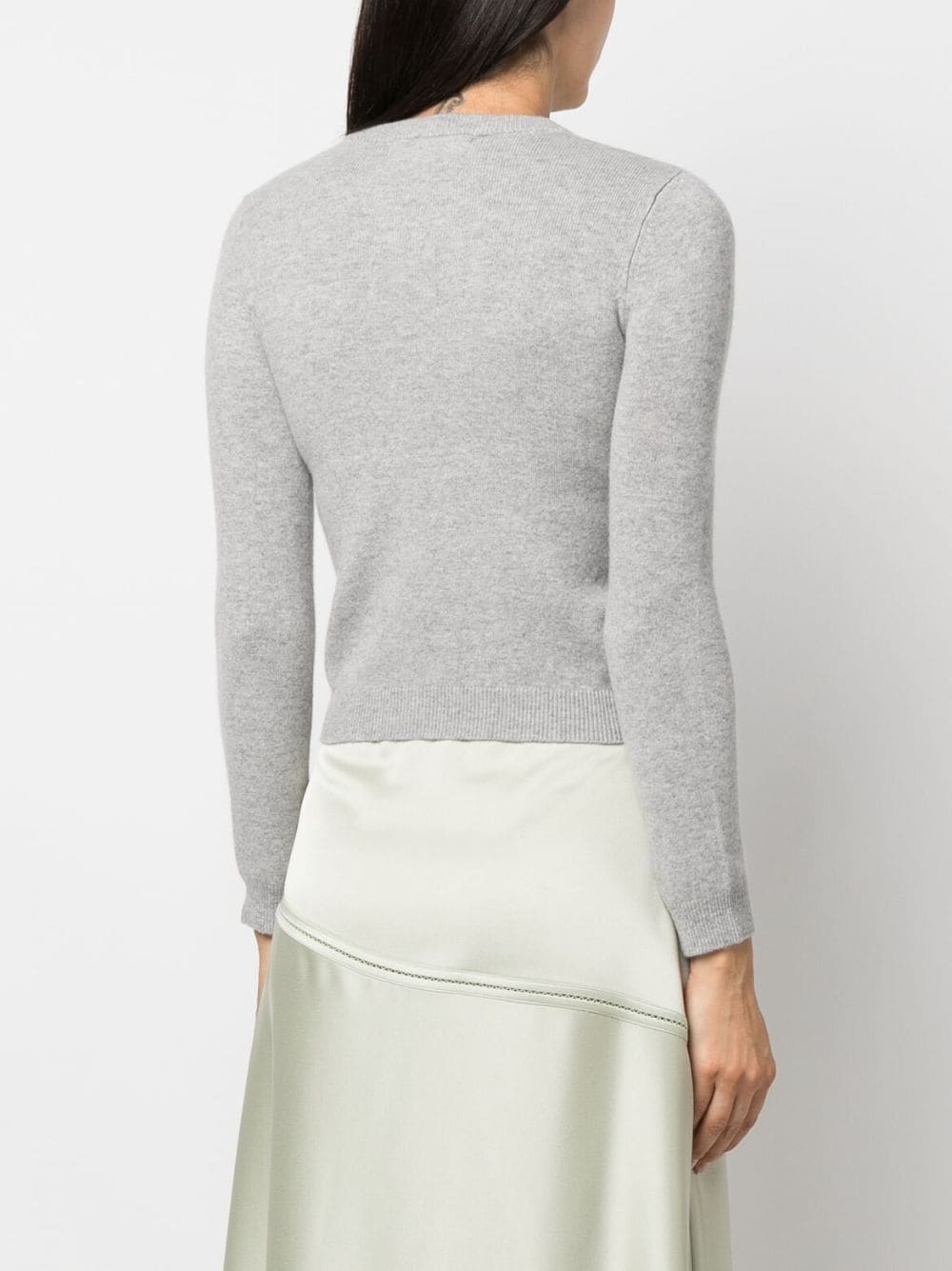 crew-neck ribbed-knit jumper - 4