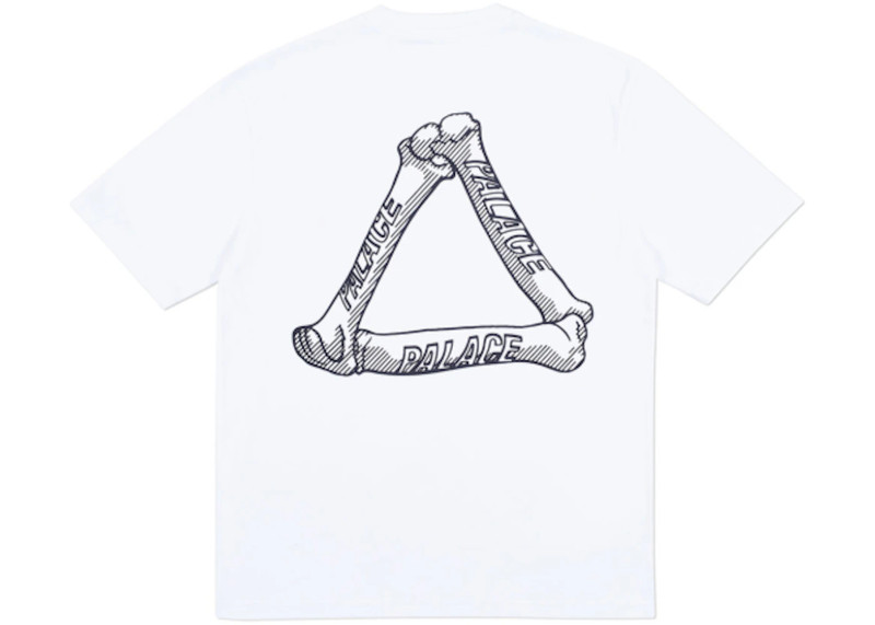 PALACE Palace Bones T-Shirt White outlook