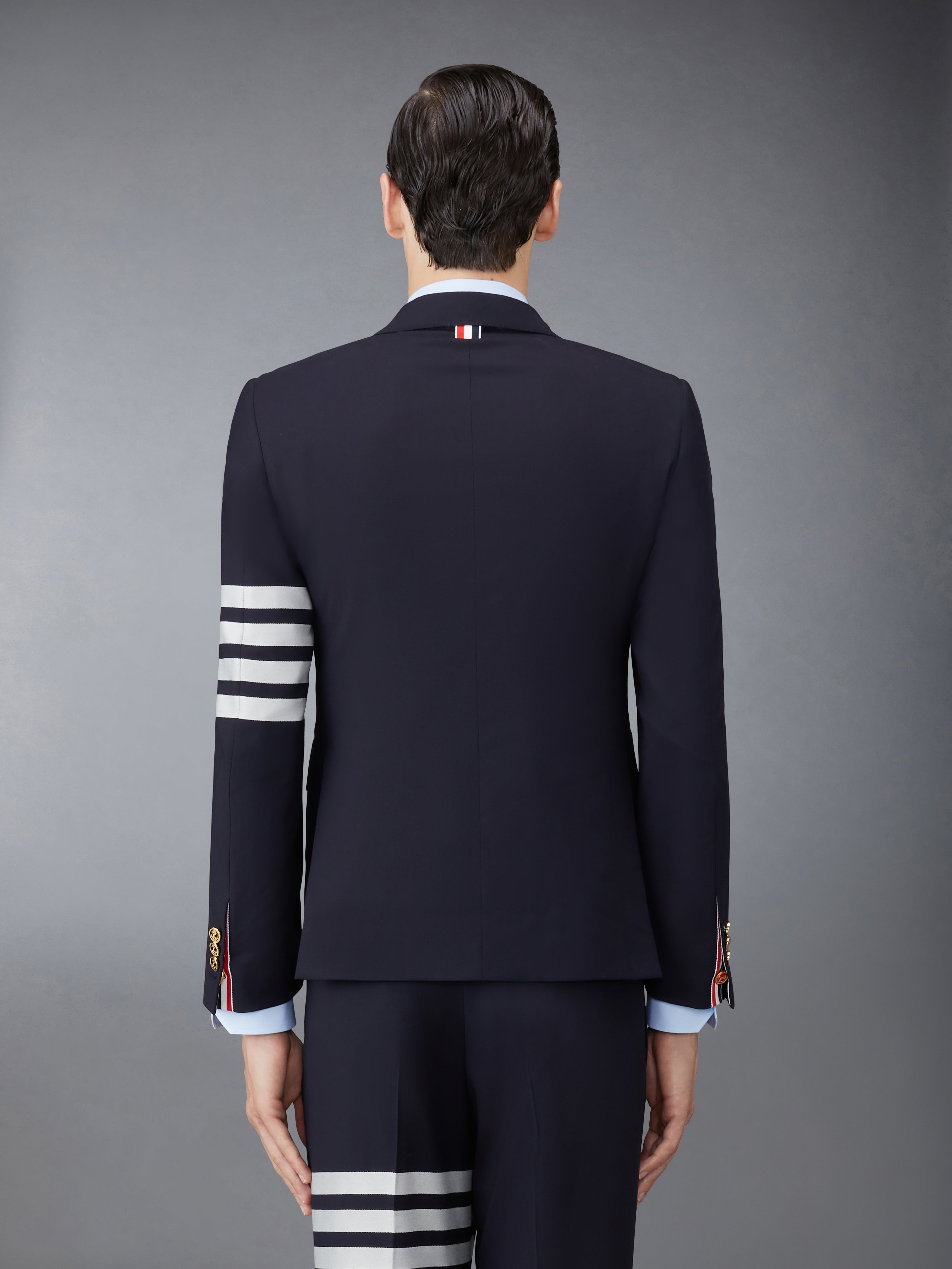 Plain Weave 4-Bar Classic Sport Coat - 2