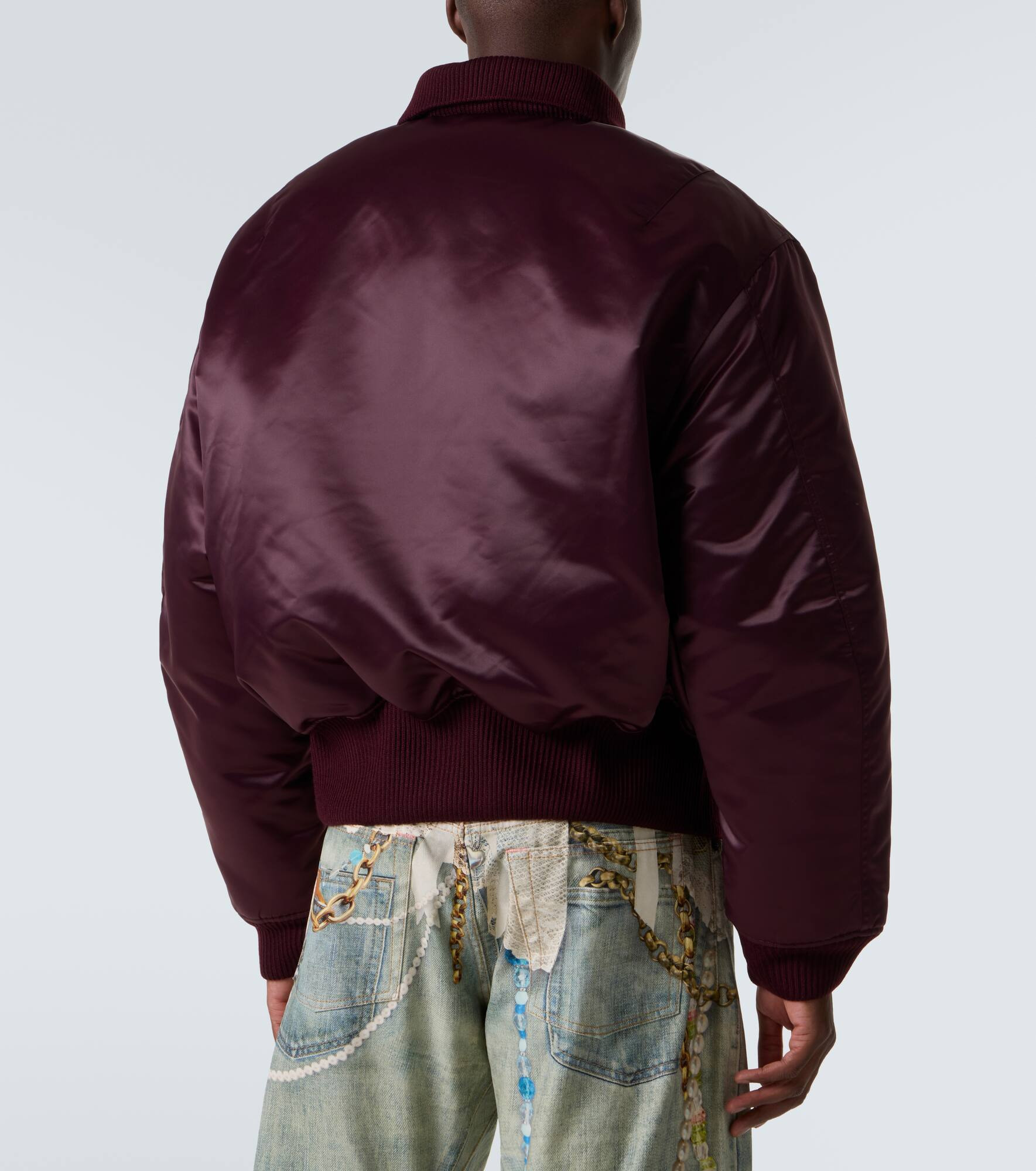 Logo bomber jacket - 4