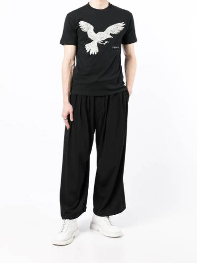 Yohji Yamamoto raven-print T-shirt outlook