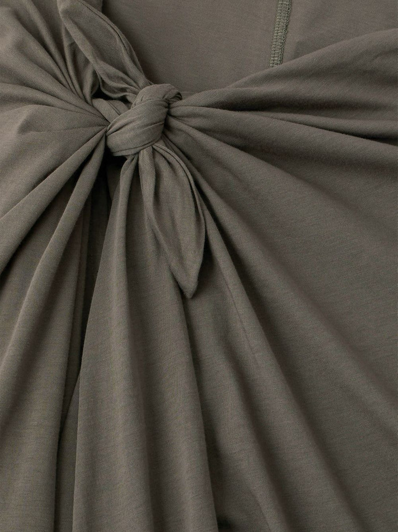 knot draped asymmetric skirt 3