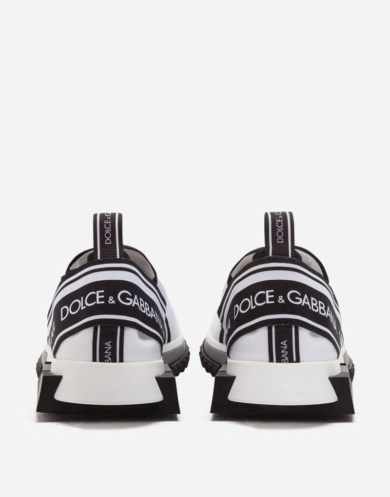 Dolce & Gabbana Stretch mesh Sorrento sneakers with logotape detailing outlook