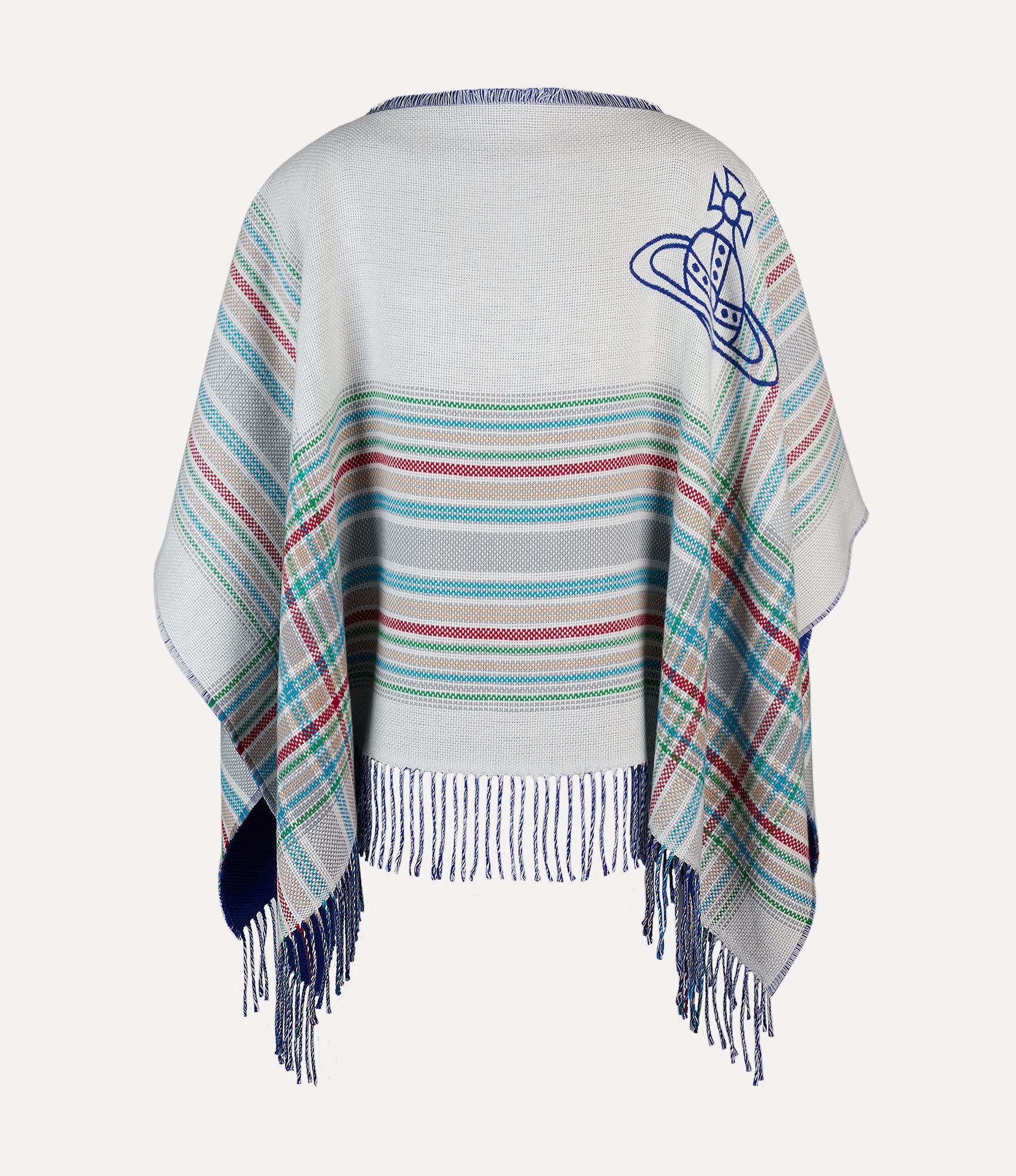 PONCHO MULTI COL. MADRAS - 1