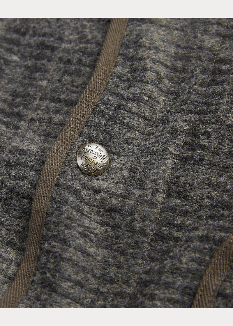 Plaid Double-Knit Jacquard Vest 5