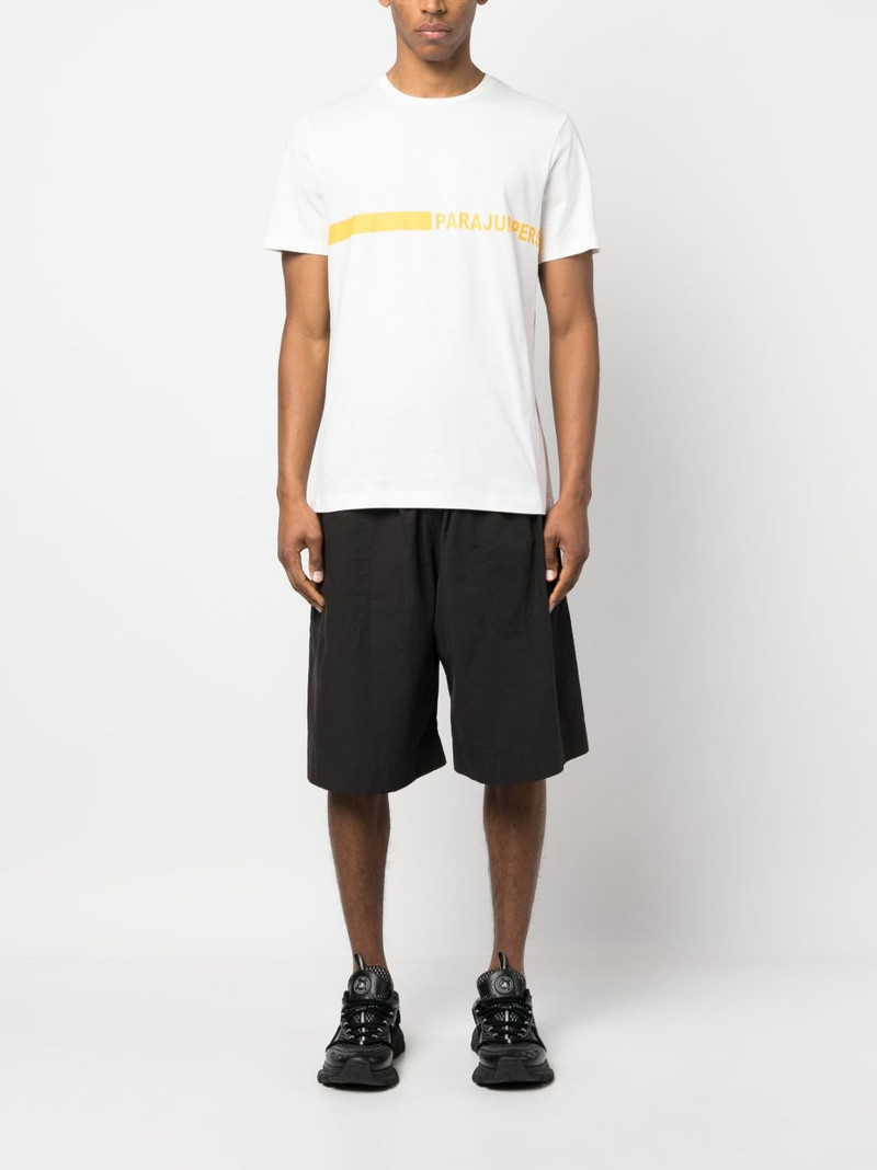 PARAJUMPERS logo-print cotton T-shirt outlook
