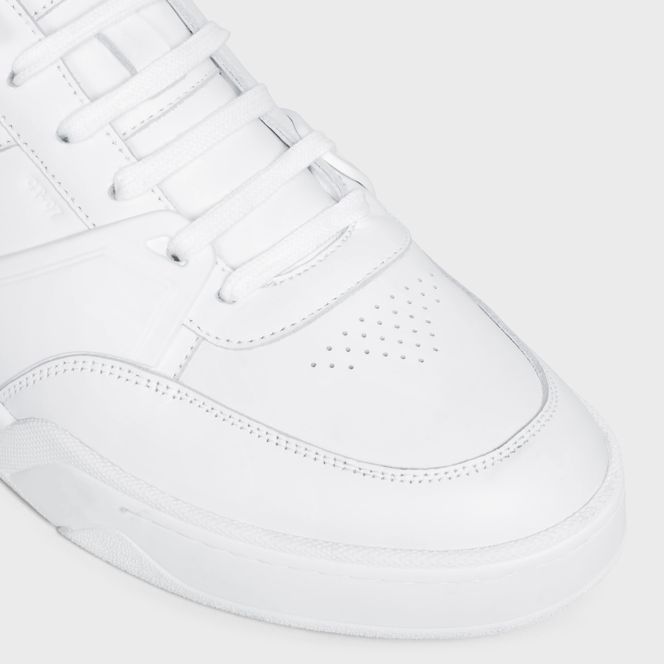 CELINE TRAINER CR-07 LOW LACE-UP SNEAKER in CALFSKIN - 3