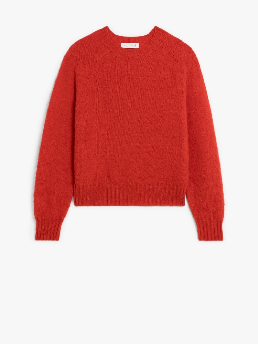 KENNEDI RED WOOL CREWNECK SWEATER - 1