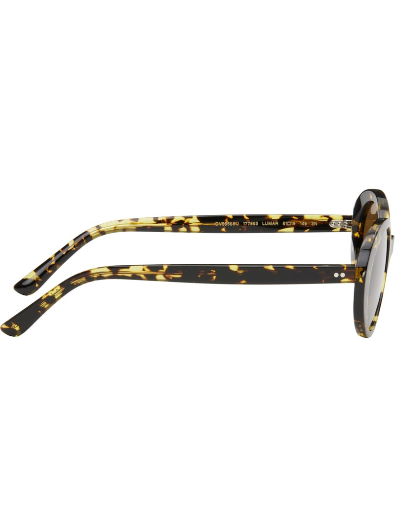 Oliver Peoples Brown Lumar Sunglasses outlook