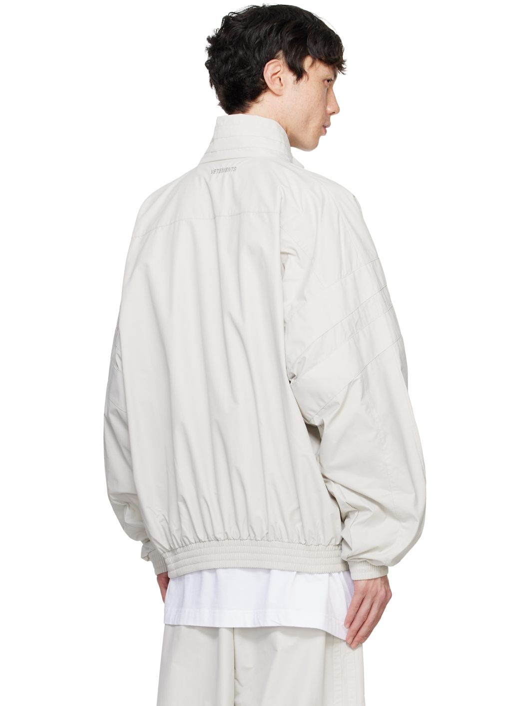 White Oval Logo Track Jacket - 3