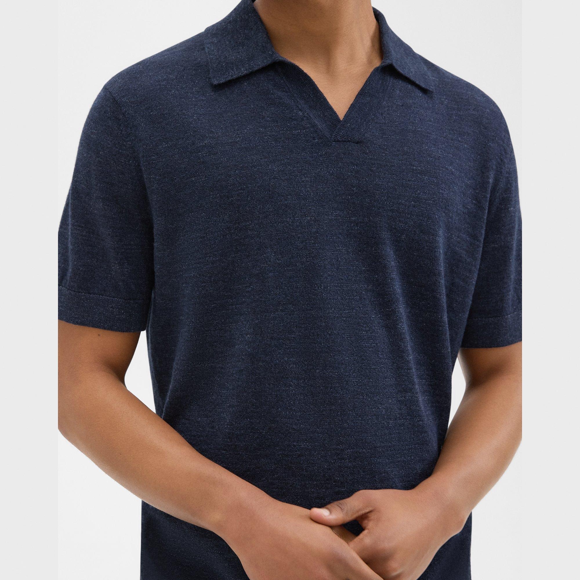 Brenan Polo Shirt in Cotton-Linen - 5