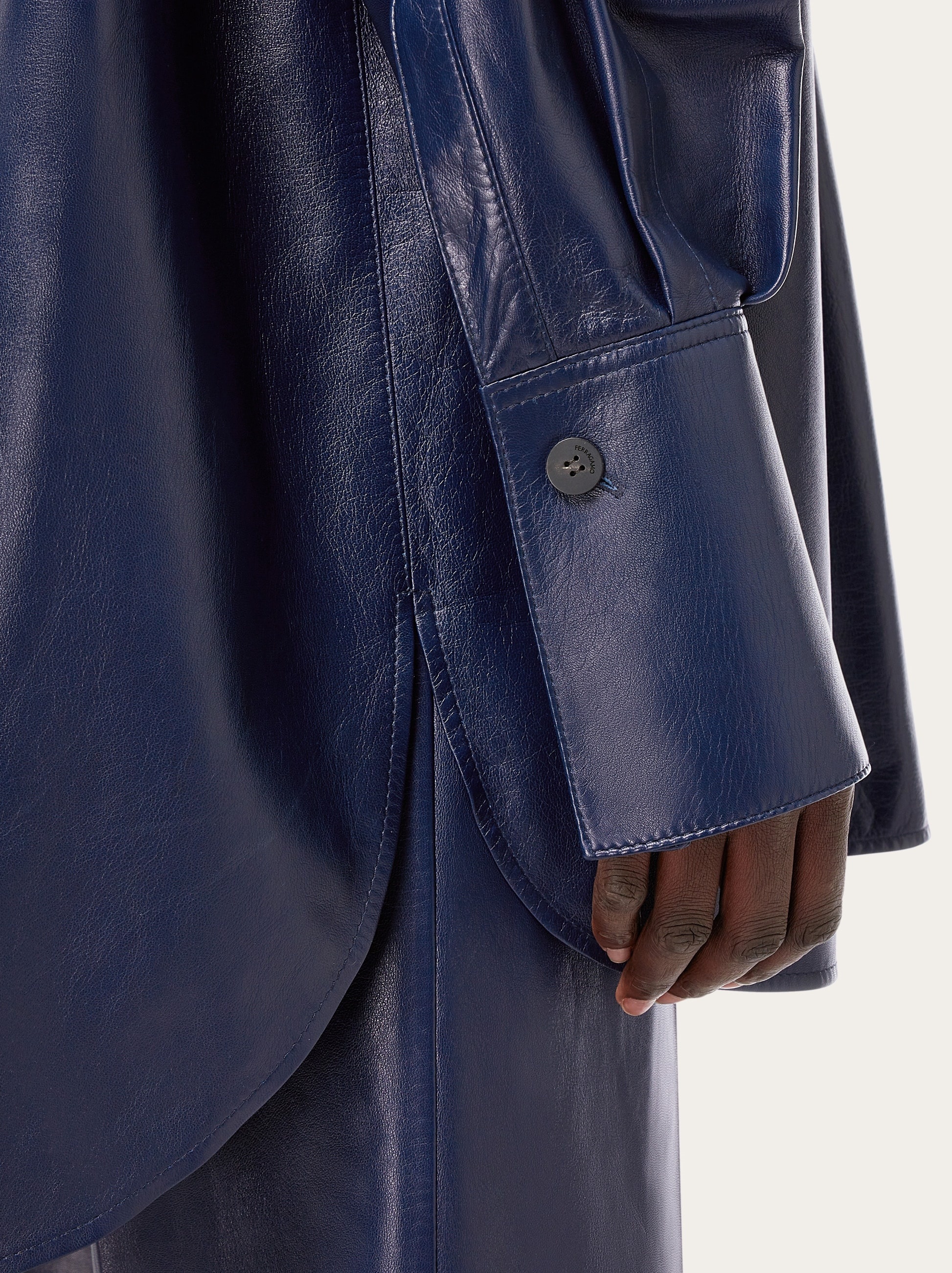 Oversize nappa shirt - 6