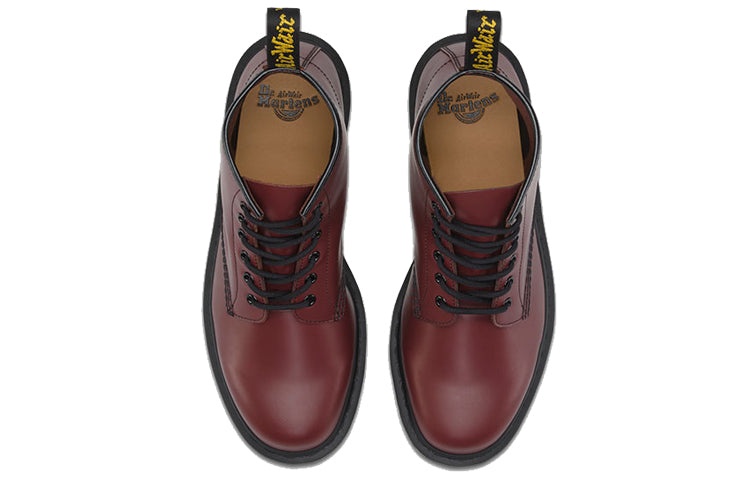 Dr. Martens Classic 101 6 Martin boots Couple Style Red 10064600 - 3