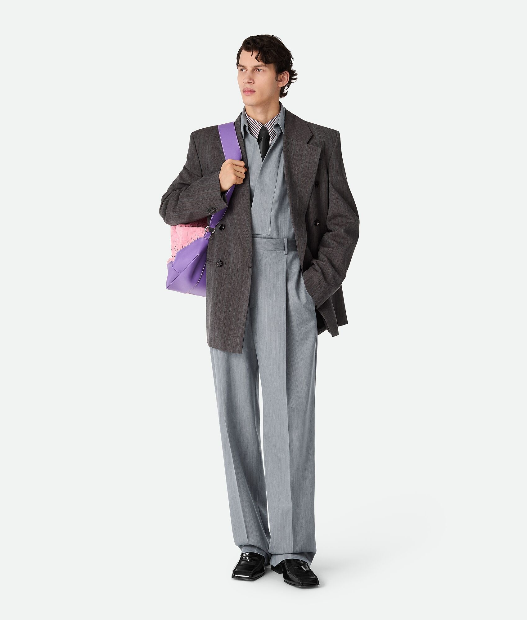 Wool Subtle Stripe Jacket - 4