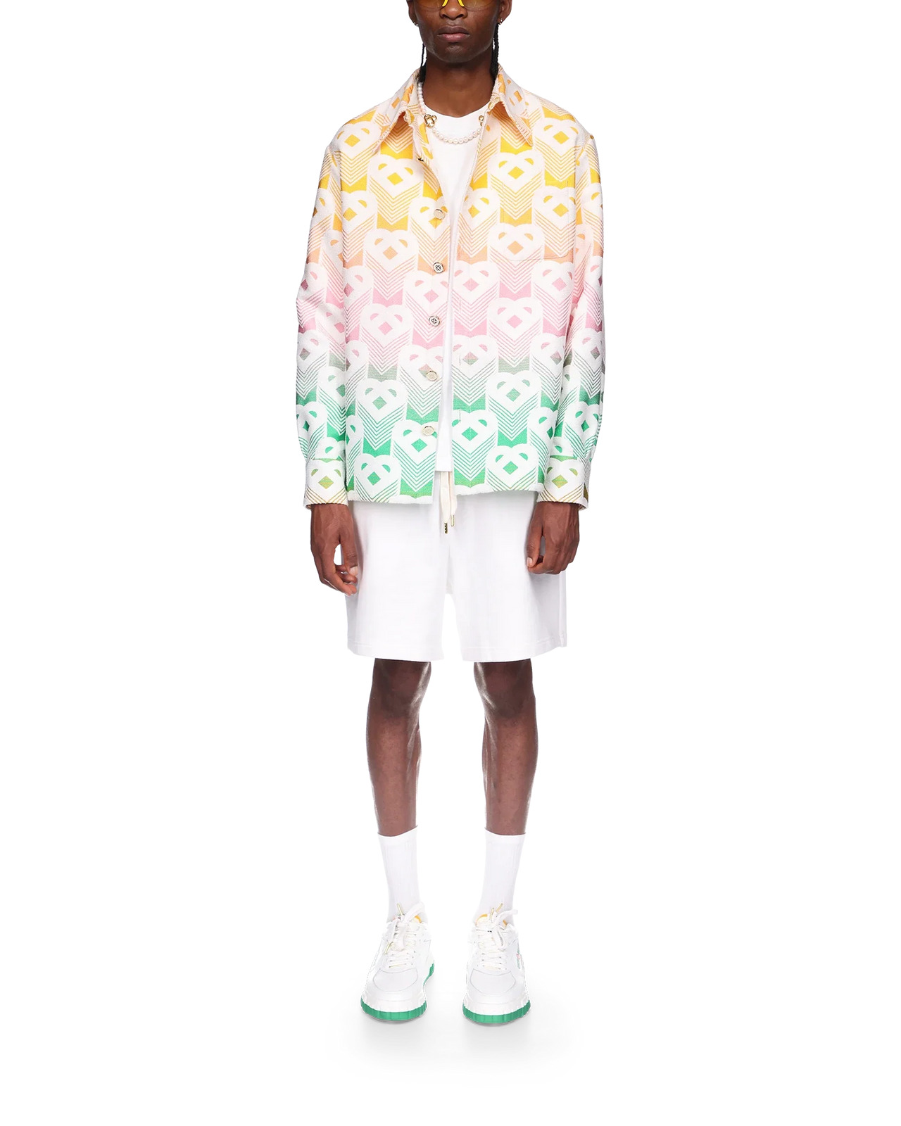Gradient Heart Shacket - 2
