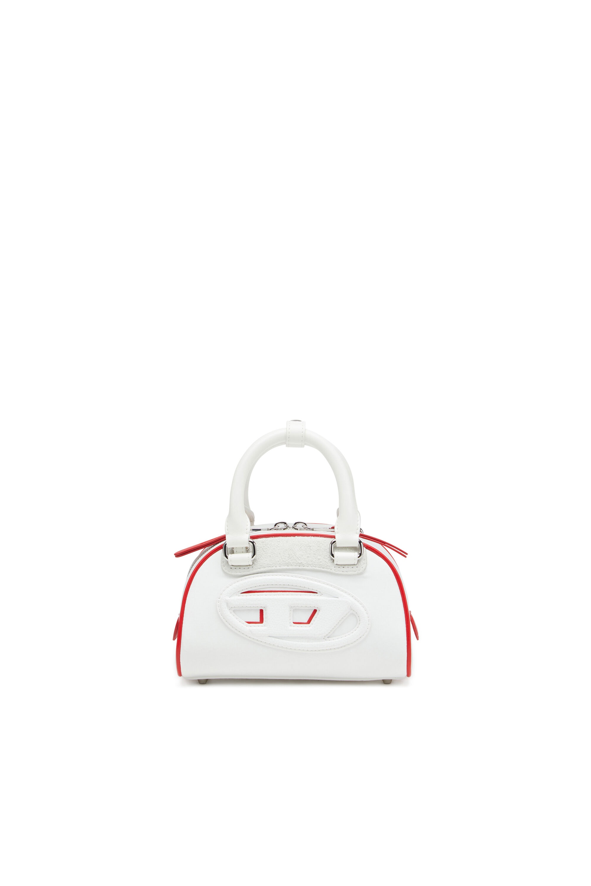 【DIESEL】1dr Dome Crossbody Women's 1DR Dome-Leather mini bowling bag | Black | Diesel