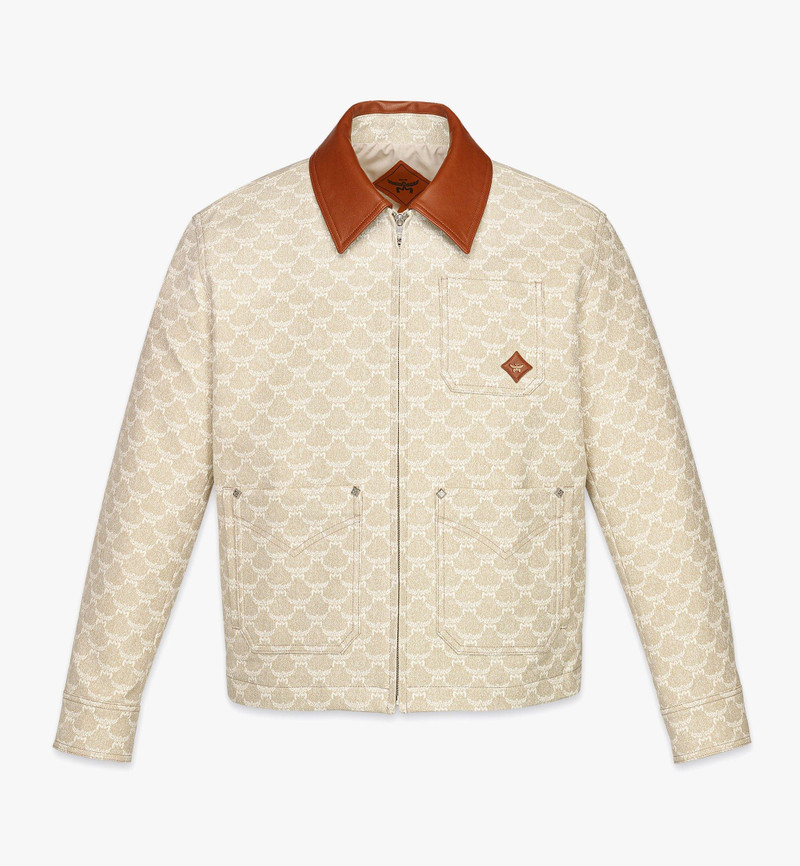 Lauretos Jacket in Denim Jacquard 1