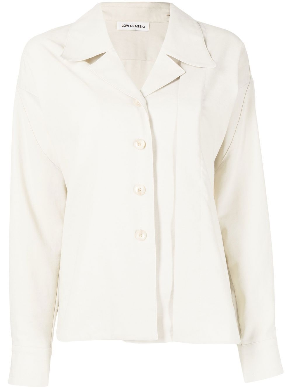 spread-collar shirt - 1